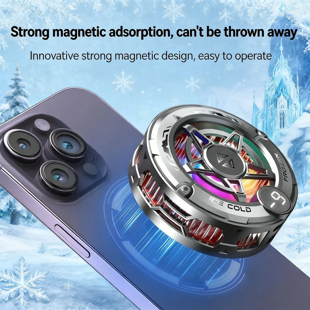 Nuvixo™ Magnetic Phone Cooler & Radiator with RGB Light